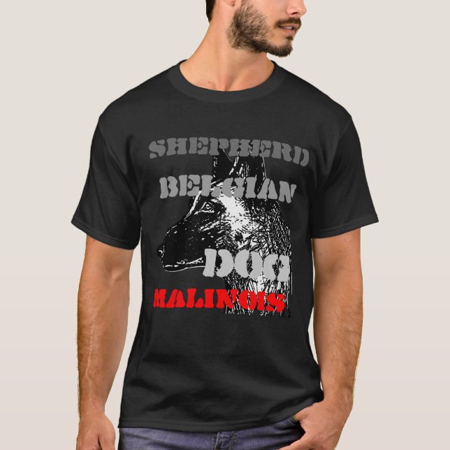 belgian malinois T-Shirt (Front)