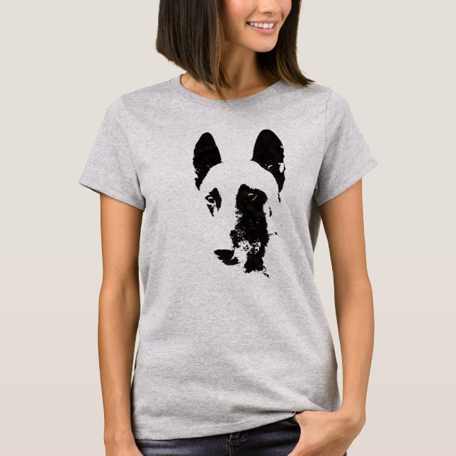 Belgian Malinois  Tee Shirt (Front)