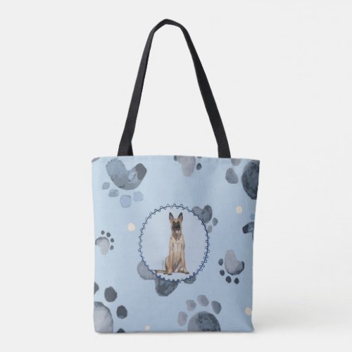 Belgian Malinois Tote Bag