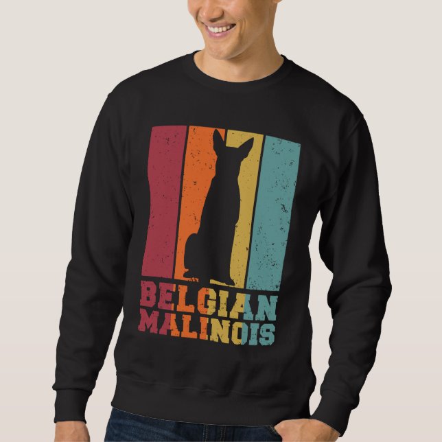 Belgian Malinois Vintage Sweatshirt (Front)