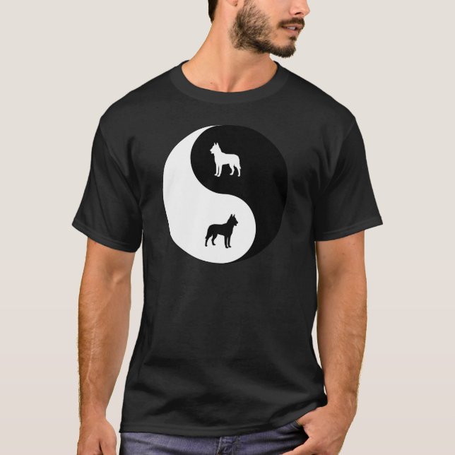 Belgian Malinois Yin Yang T-Shirt (Front)