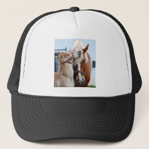 belgian Mare and Filly Trucker Hat