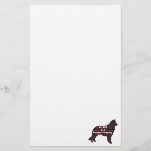 Belgian Sheepdog BFF Stationery