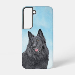 Belgian Sheepdog Painting - Cute Original Dog Art Samsung Galaxy S22 Case
