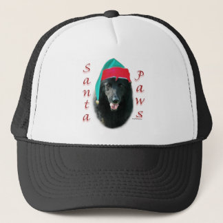 Belgian Sheepdog Santa Paws Trucker Hat