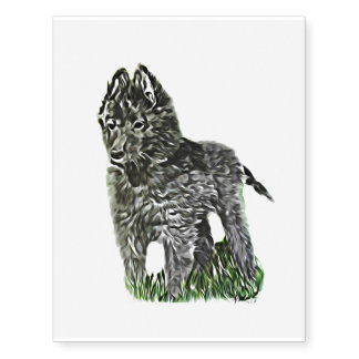 Belgian Sheepdog Temporary Tattoos