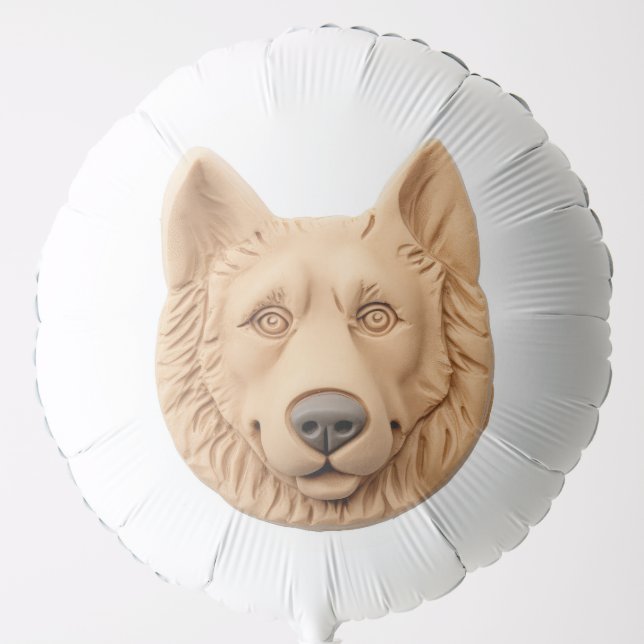 Belgian Shepherd Dog 3D Inspired Balloon (Front)