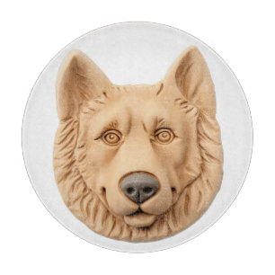 Belgian Shepherd Dog 3D Inspired Cutting Board