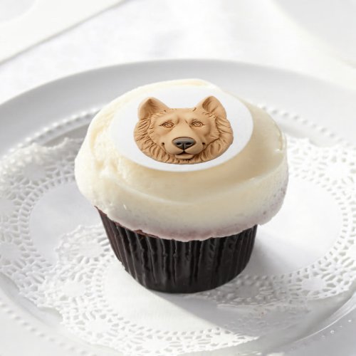 Belgian Shepherd Dog 3D Inspired Edible Frosting Rounds