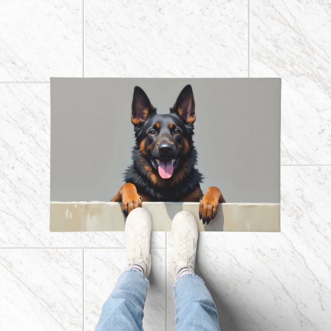 Belgian Shepherd Doormat Art (Indoor)