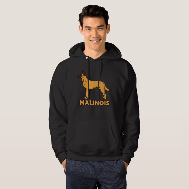 Belgian shepherd - Malinois Hoodie (Front Full)