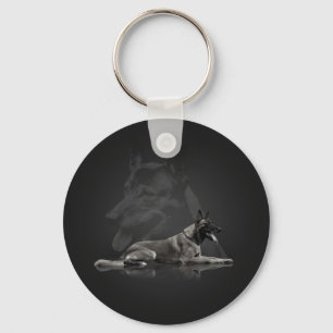 Belgian shepherd - Malinois Keychain