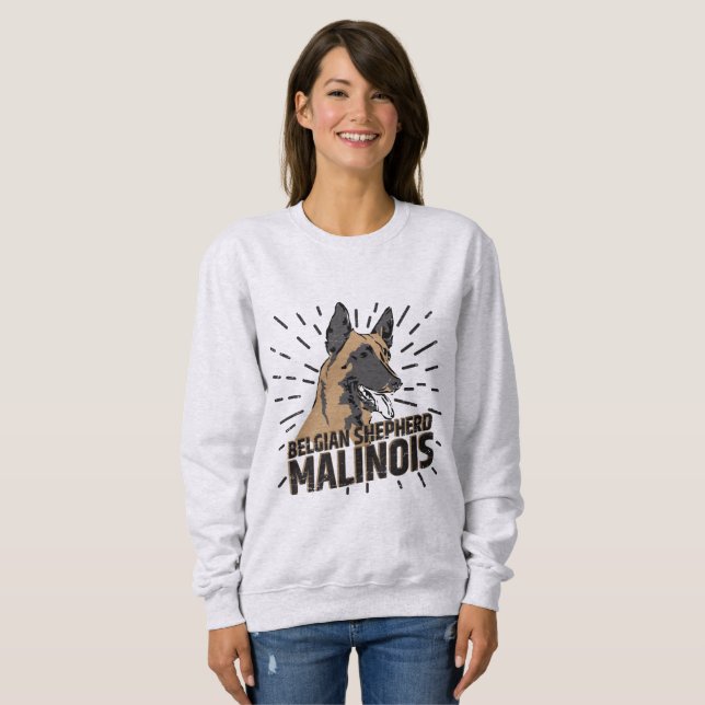 Belgian shepherd - Malinois Sweatshirt (Front Full)