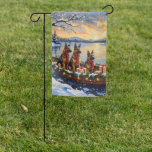 Belgian Shepherd Tervuren Christmas Boat Holiday Garden Flag