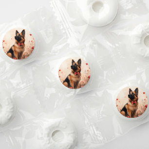 Belgian Shepherd with Roses - Valentine's Day Life Saver® Mints