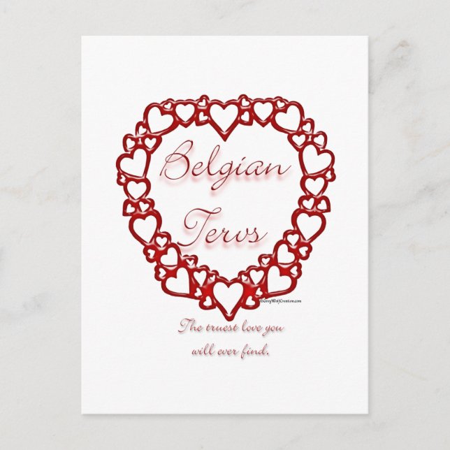 Belgian Terv True Love Postcard (Front)