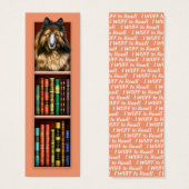 Belgian Tervuren Apricot Bookmark (Front & Back)