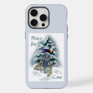 Belgian Tervuren Christmas Holidays iPhone 15 Pro Max Case