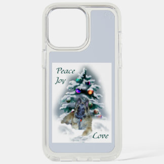 Belgian Tervuren Christmas Holidays iPhone 15 Pro Max Case