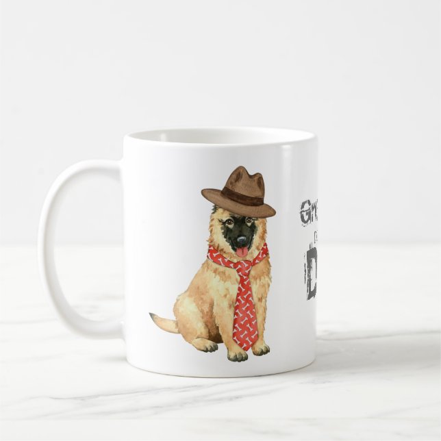 Belgian Tervuren Dad Coffee Mug (Left)