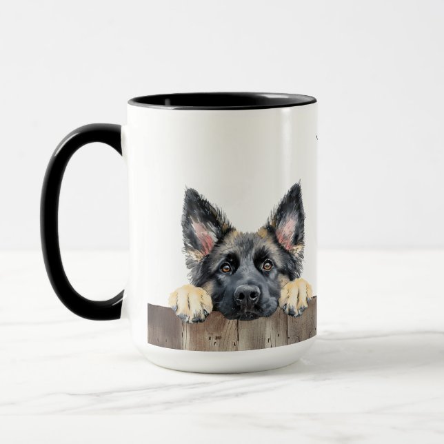 Belgian Tervuren Dog Mug (Left)