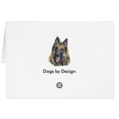 Belgian Tervuren Gifts Cards (Back Horizontal)