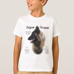 Belgian Tervuren History; All about Tervurens T-Shirt