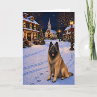 Belgian Tervuren Holiday Card