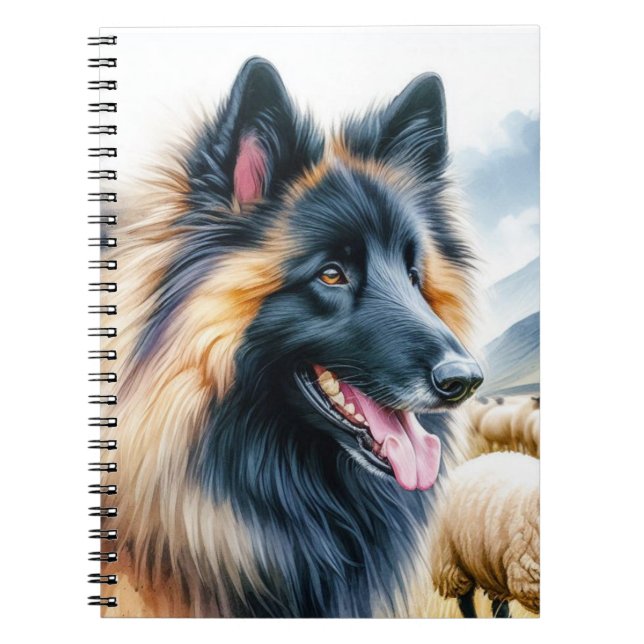 Belgian Tervuren Notebook (Front)