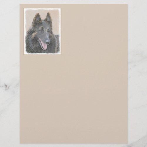 Belgian Tervuren Painting _ Cute Original Dog Art