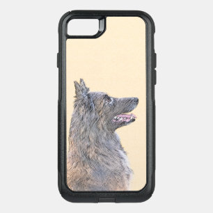 Belgian Tervuren Painting - Cute Original Dog Art OtterBox Commuter iPhone SE/8/7 Case