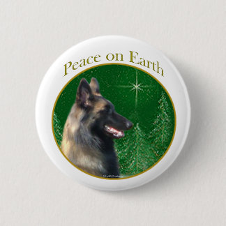 Belgian Tervuren Peace Button