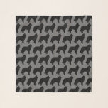 Belgian Tervuren Silhouettes Pattern Scarf<br><div class="desc">Belgian Tervuren Lover's Scarf</div>