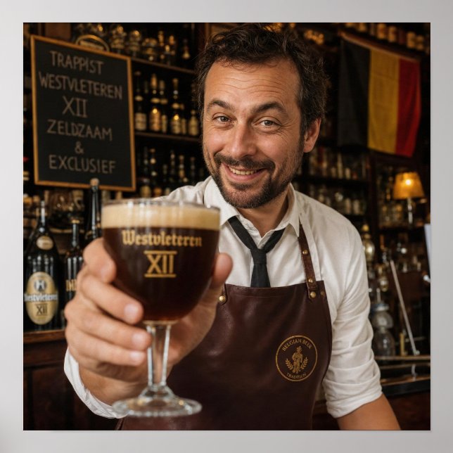 Belgian Trappist Alehouse Welcome Poster (Front)