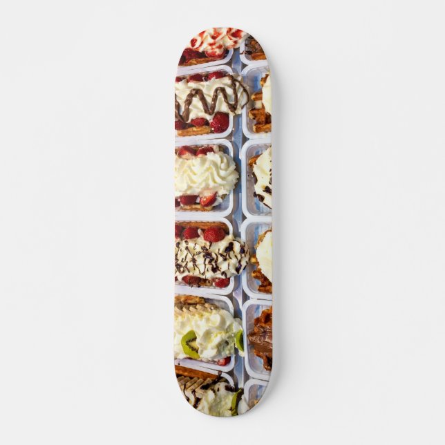 Belgian waffle skateboard (Front)