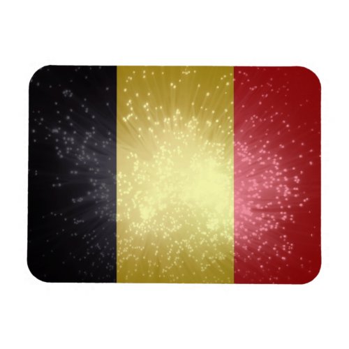 Belgi Belgium Flag Magnet