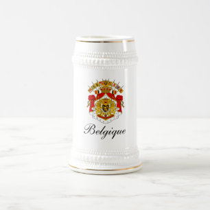 BELGIQUE (BELGIUM) BEER STEIN