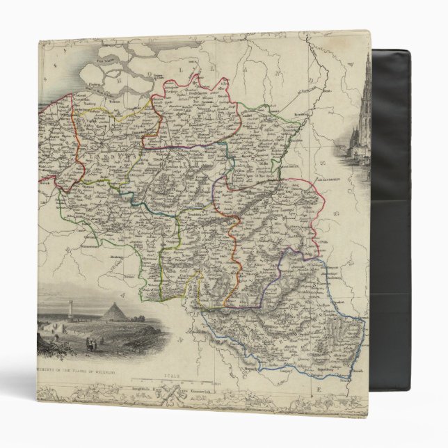 Belgium 6 3 ring binder (Front/Inside)