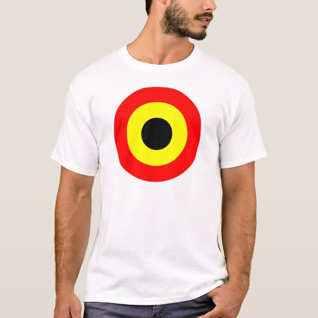 Belgium Air Force Roundel T-Shirt (Front)