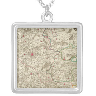 Belgium and Europe Silver Plated Necklace