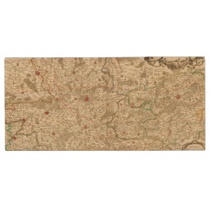 Belgium and Europe Wood Flash Drive