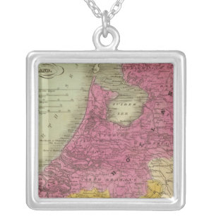 Belgium And Holland Silver Plated Necklace