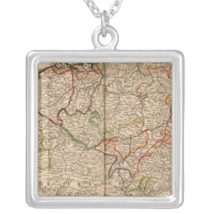 Belgium and Luxembourg Silver Plated Necklace
