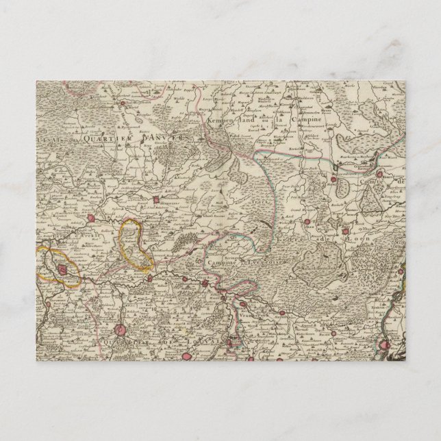 Belgium and Netherlands Postcard (Front)