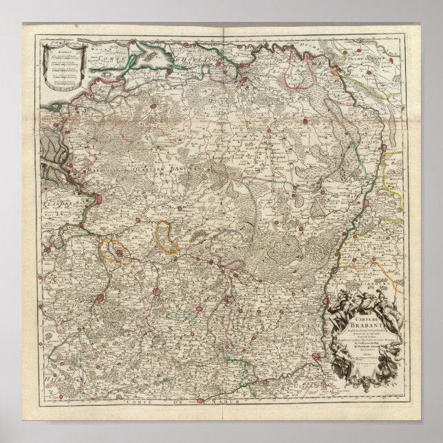 Belgium and Netherlands Poster (Front)