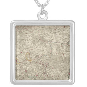 Belgium and Netherlands Silver Plated Necklace