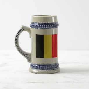 belgium beer stein