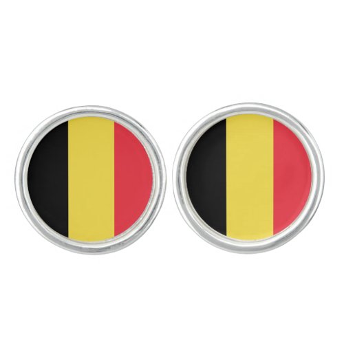 Belgium Belgian Flag Cufflinks