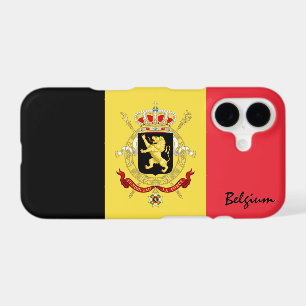 Belgium & Belgian Flag fashion, travel / sports iPhone 17 Case