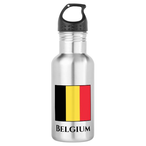 Belgium Belgian Flag Stainless Steel Water Bottle
